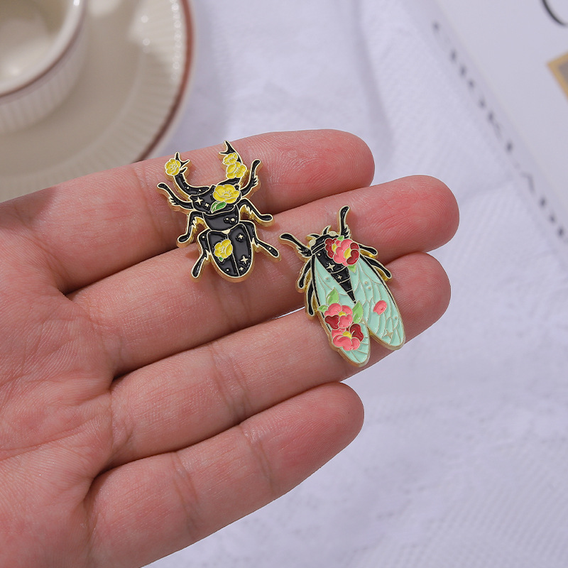 Plating Design Fashion Style Fashion Pin Insect Alloy Plating Unisex Brooches