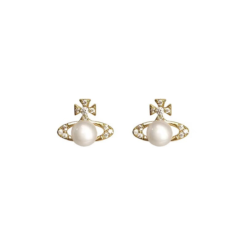Coreano simple perla pendientes mujeres ins estilo de alta calidad nicho pendientes 2025 temperamento pendientes al por mayor