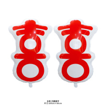 新款大号中文字双喜字铝膜气球婚庆婚房布置装饰喜字铝箔批发喜庆