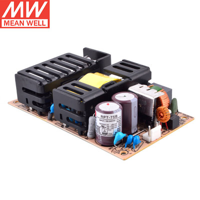 明纬(MEANWELL) RPT-75B三路输出PCB裸板型电源 5V6A/12V3A/-12