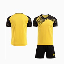 2526多特蒙德主场球衣速干排汗足球服光板