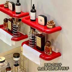ドーパミンバスルーム収納ラックパンチフリーシンク収納ラック壁掛けホームバスルーム壁収納ラック