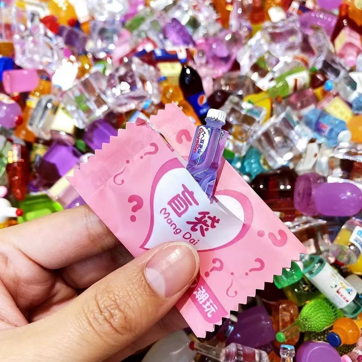 盲袋小动物夜光卡通配件小饰品礼物圣诞节幼儿园摆摊奖励礼品夜市