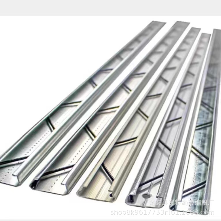 卡槽卡簧大棚全套配件镀铝锌加厚纳米铝合金窗户固定器塑料布压条