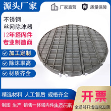 厂家直销不锈钢油水分离器丝网除沫器蒸馏塔水雾除雾器高效阻沫器