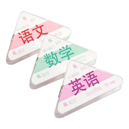Creative high-quality plastic file clips with triangular design for storing documents, papers, and exam papers. Wholesale available.