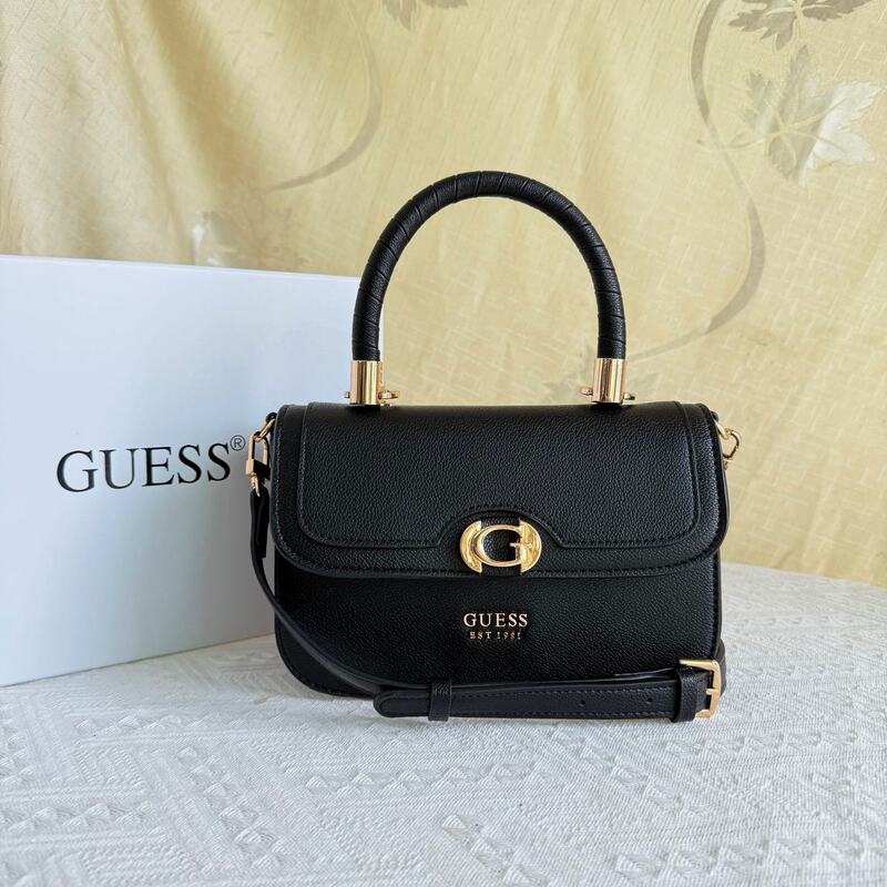Foreign Trade Cross-Border 2026 New Model Guess Autumn and Winter Handbag Printed Retro Shoulder Crossbody Bag Foreign Trade Cross-Border 2026 New Model Guess Autumn and Winter Handbag Printed Retro Shoulder Crossbody Bag