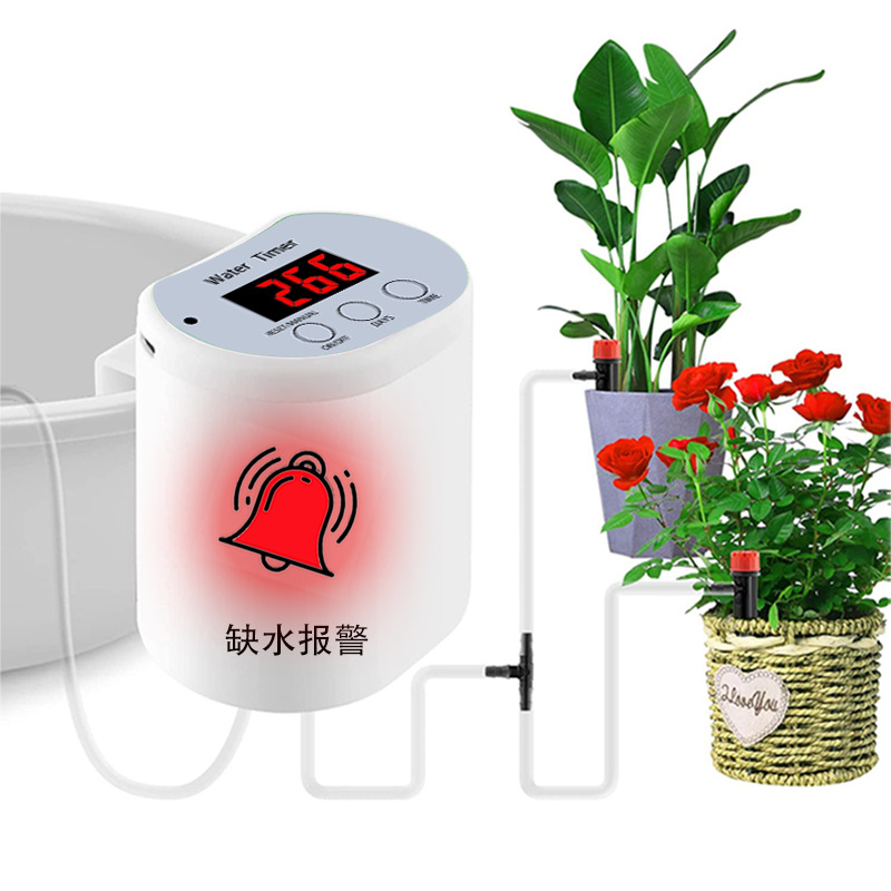 Suministro transfronterizo jardín balcón temporización automática dispositivo de riego jardín planta de riego por aspersión de filtración de agua temporizador de riego