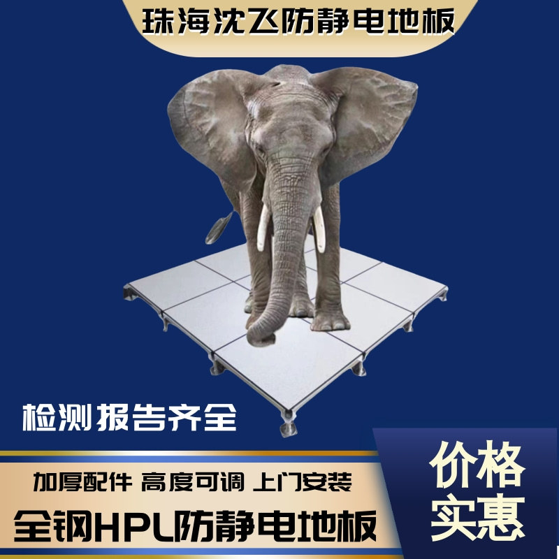 江苏沈飞防静电地板全钢有边无边IT机房监控消防高架地板600国标