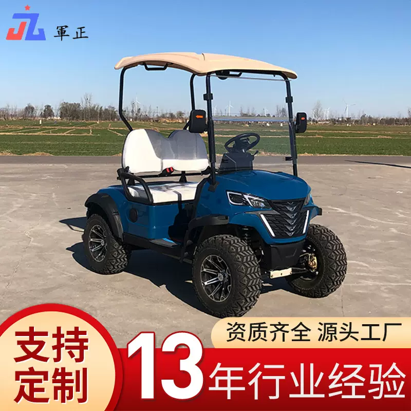 电动高尔夫球车双人座适用于球场景区度假村酒店多场合接待代步车