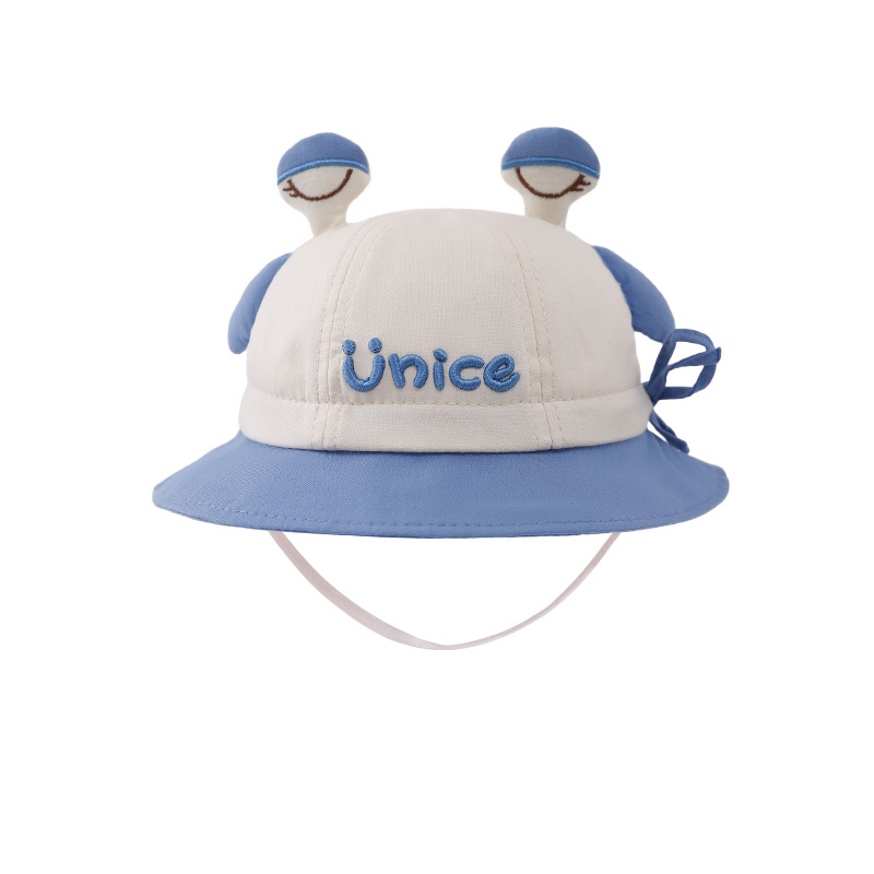 Sombrero para bebés primavera delgada sombrero solar para bebés primavera y otoño niños niñas lindos super bonitos sombreros de pescador