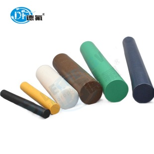 Defluoro PVDF Plate Rod PCTFE Plate Rod PFA Plate Rod Fluoroplastic Plate Rod Polymer Engineering Plastics
