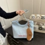 大容量春季新款小众托特包