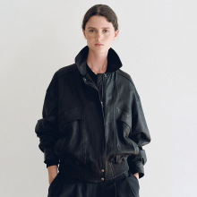 n*thing writt*n小众皮衣外套女秋冬新款韩高级感小个子短款夹克