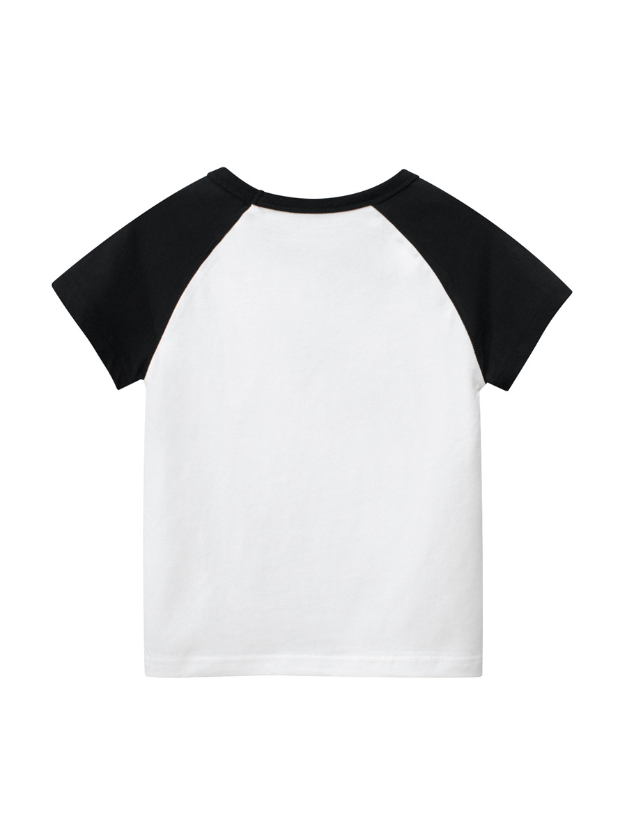 27kids Ropa Infantil Estilo Coreano, Camiseta de Verano 2026 para Niños, Manga Corta, Tallas Pequeñas y Medianas, Venta al Por Mayor