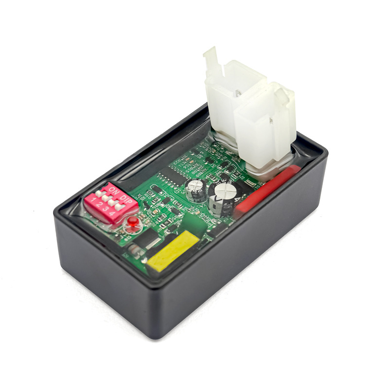 Suitable for Cg125 6-Pin Dc with Dip Dial Switch Motorcycle Igniter, Limit Range 4000-12000