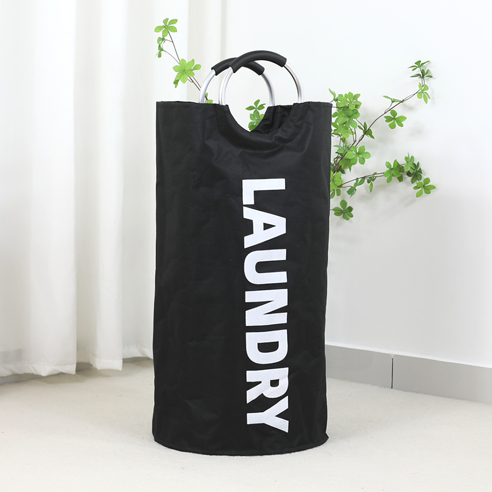 Cesta de almacenamiento de bolsas de ropa sucia de tela plegable baño barril de ropa sucia tela oxford a prueba de agua bolsa de almacenamiento de compras transfronterizas