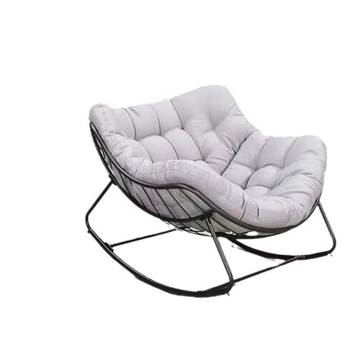 Rocking chair adult recliner internet celebrity lazy sofa chair living room balcony home leisure rattan leisure chair Nordic style