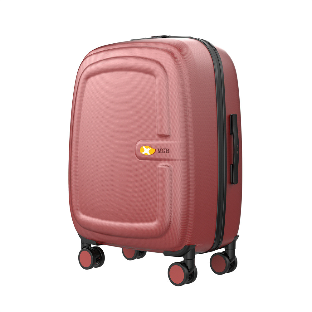Vali nhựa PC 20 inch dung tích lớn có lớp mở rộng, nhẹ tiện lợi cho hành lý xách tay — Màu trắng chi tiết 2
