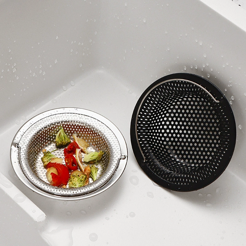  Stainless steel kitchen sink filter dishwashing tank washing tank washing the pool garbage sewer anti -blocking artifact leakage net