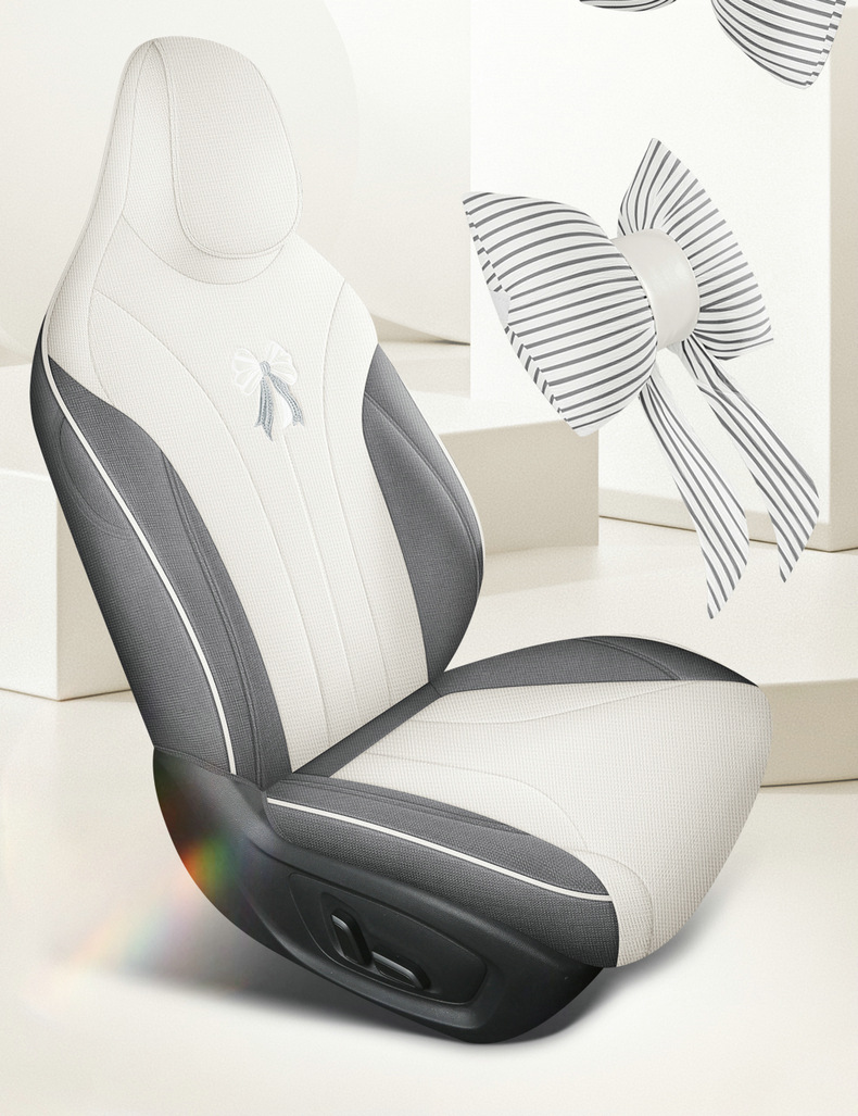 2026 Mg4 Seat Cover, Full Surround, All-Season Universal Car Seat Cover, Linen Fabric Seat Cushion Mg4