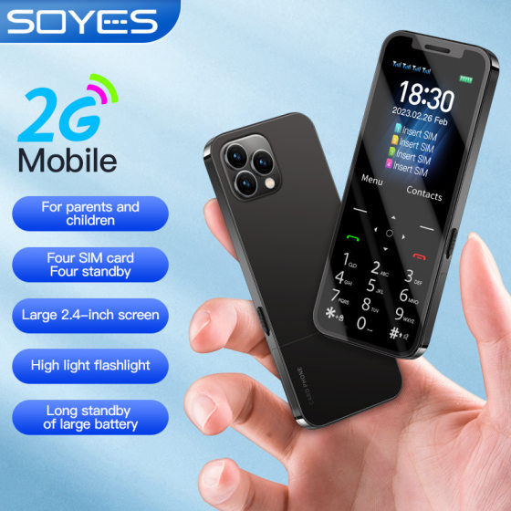 Four-card four-standby mini small mobile phone card pocket personalized spare wholesale Bluetooth cross-border wholesale