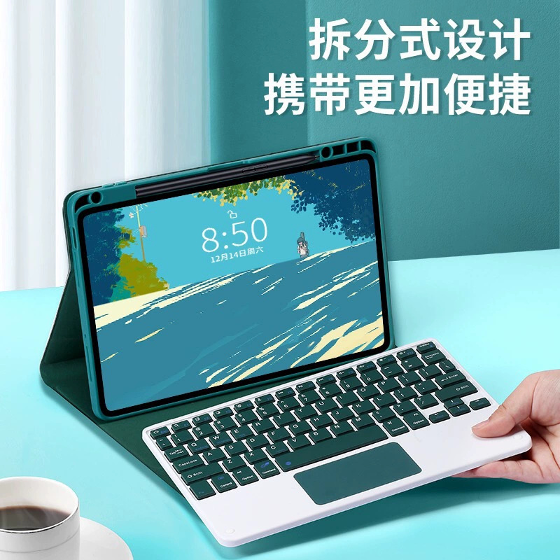 Защитный чехол для планшета iPad Air6 с гнездом для стилуса для Honor/Huawei Xiaomi, цветной нижний сенсорный экран Bluetooth