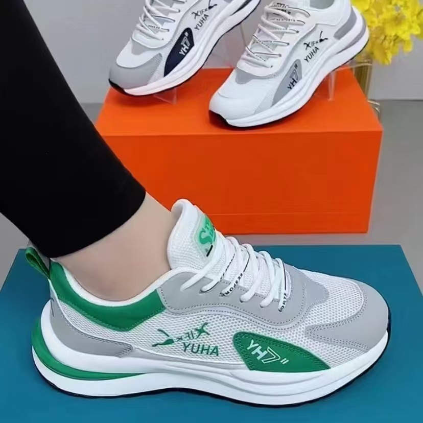 White green mesh