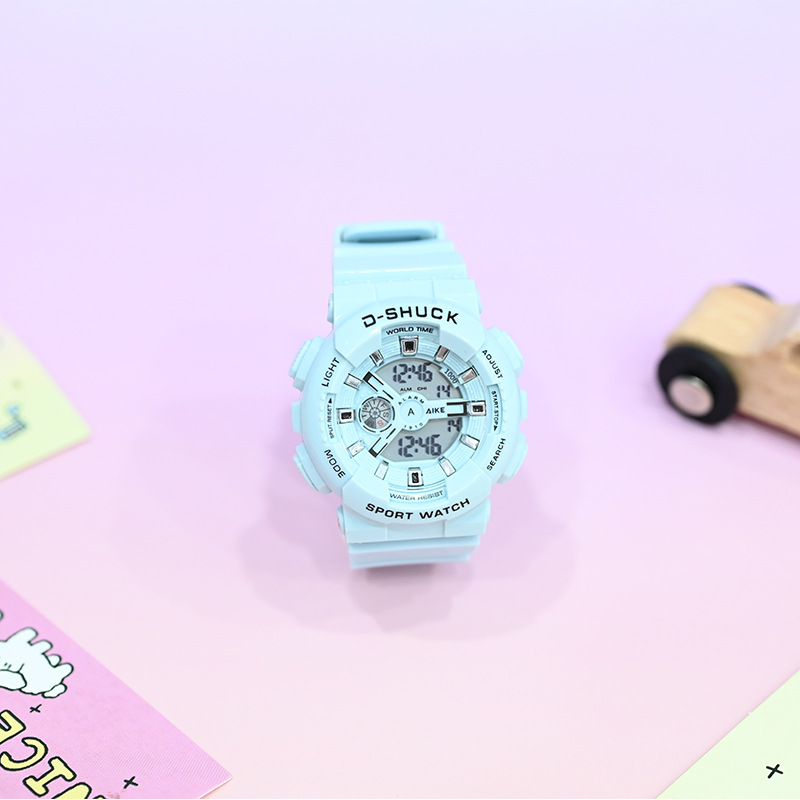 Unicorn Student Watch Women's Junior High School Students Ins Wind Electronic Watch Children's Waterproof Sports Watch
