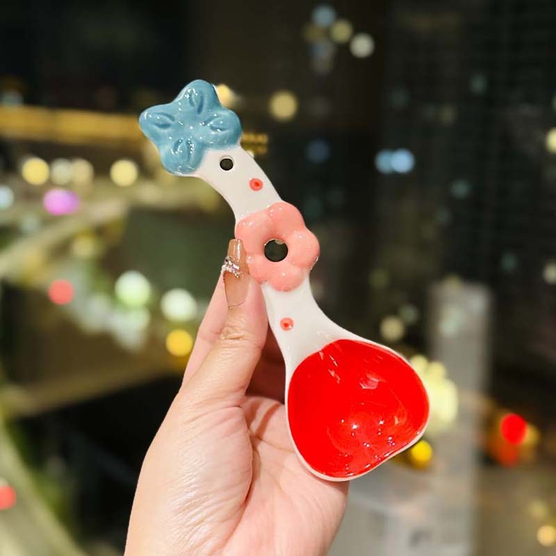 딸기숟가락 (200개/상자, 전체 상자 3.2위안/개)