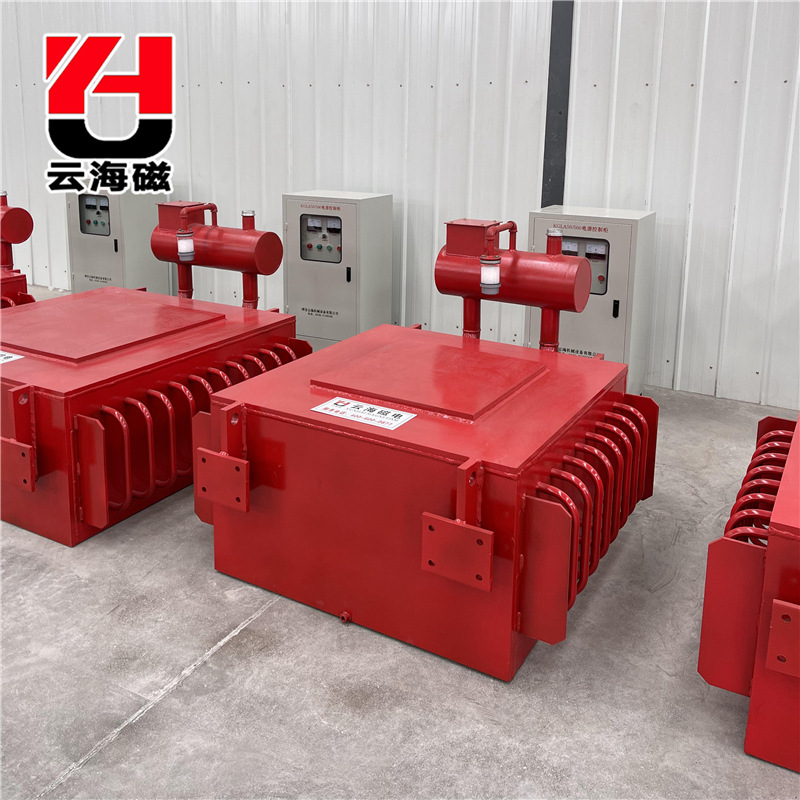 RCDE 系列油冷自卸式电磁除铁器电磁除铁设备云海机械设备