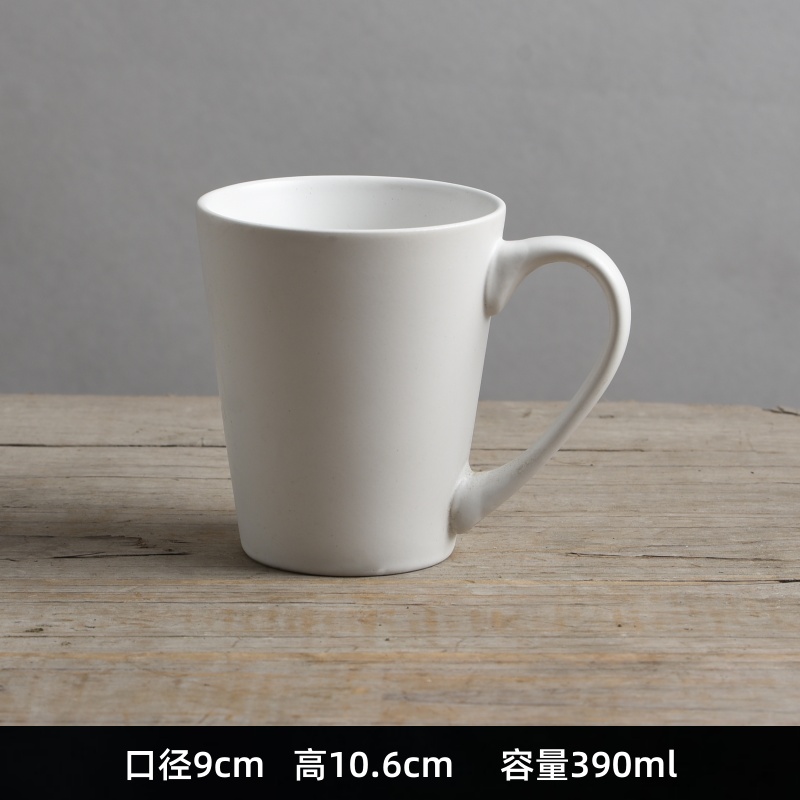 Taza de cerámica retro creativa de moda de estilo japonés taza de café simple taza de agua doméstica
