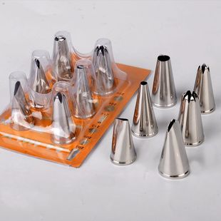 304 stainless steel cookie pastry nozzle cream nozzle pastry machine decorating tool cream glue decorating tool wholesale