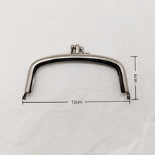 120*60mm三层零钱包夹 化妆包五金框架 DIY手工口金夹子