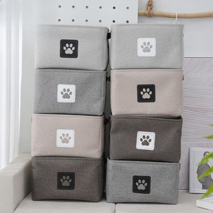 (Cross-border trading), storage basket for home use, handheld cloth, table waterproof storage box for bedroom