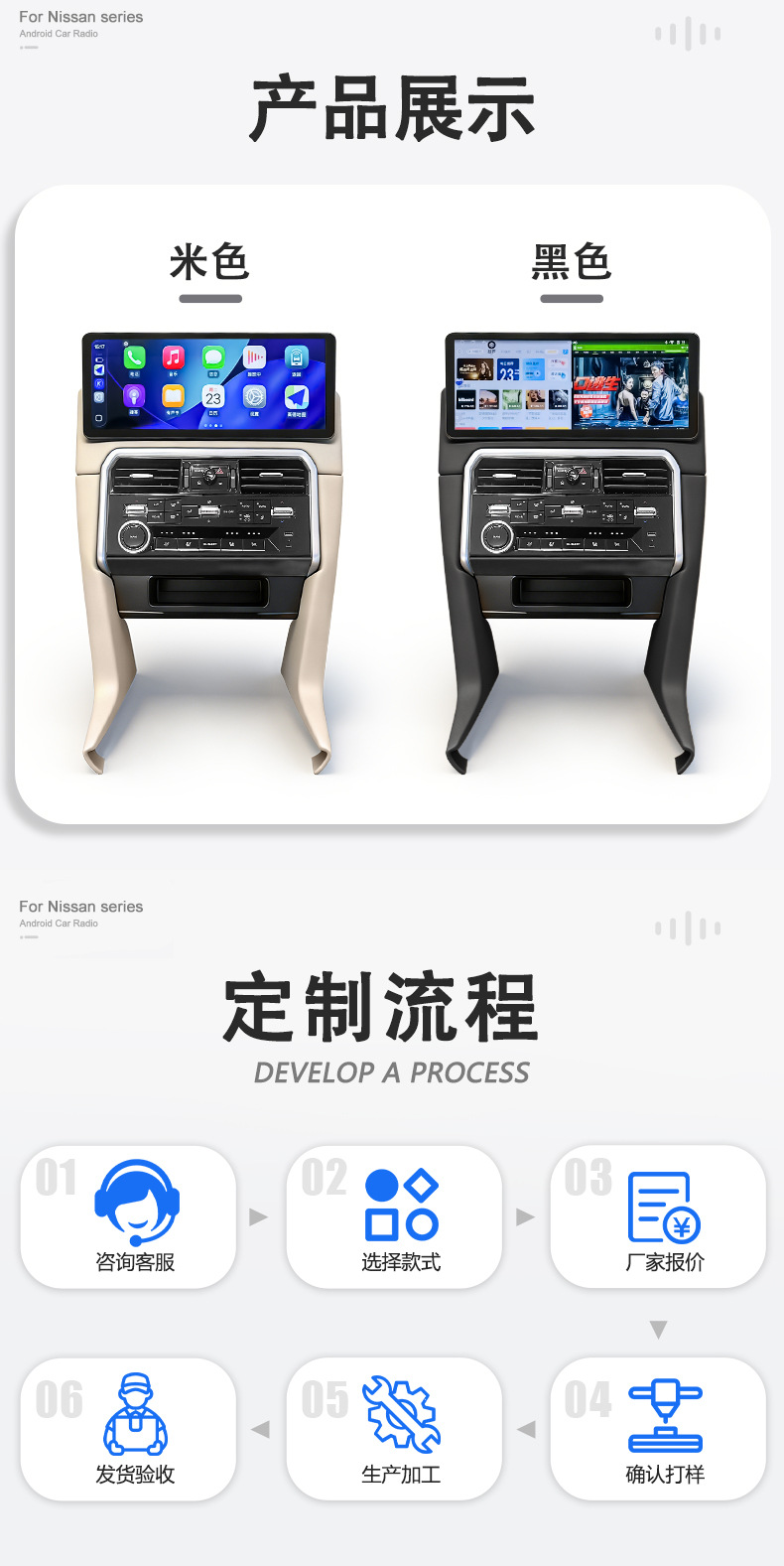 Suitable for Nissan Patrol Y62/Infiniti Qx80 Android Large-Screen Car System 10-20 Models 17inch Car Navigation System