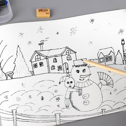 Directly from the manufacturer, children's painting and graffiti books, cartoon animation A4 art sketch books, student graffiti books