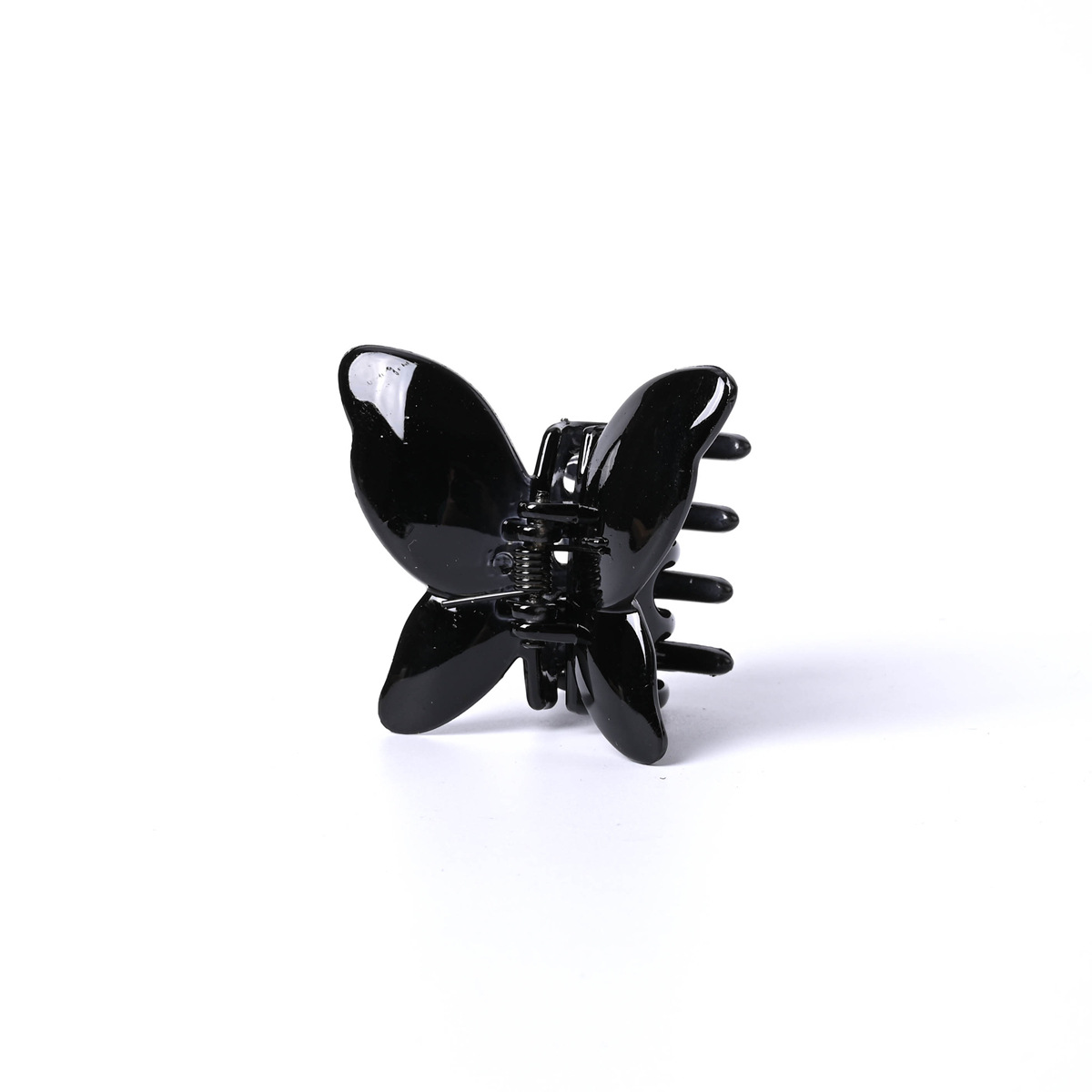 Clip de agarre de mariposa super inmortal nuevo clip de cabello de cristal de peces de tiburón para mujeres celebridades en línea ins clip de cabello de tiburón tocado transfronterizo