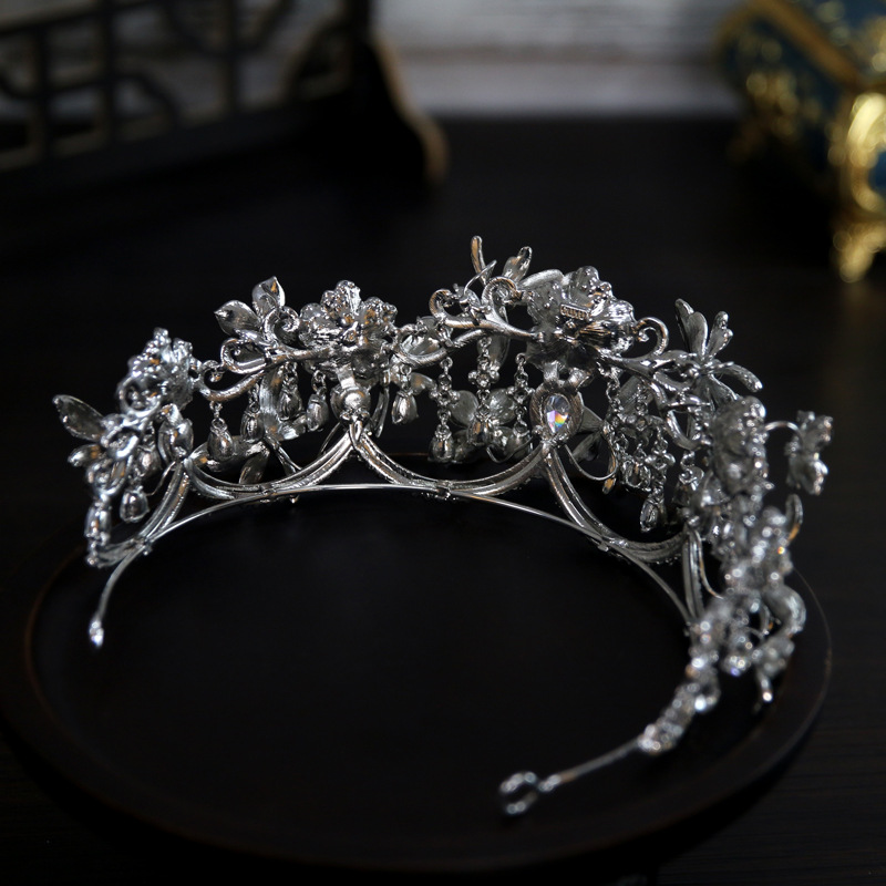 Tiara with tassels for bride