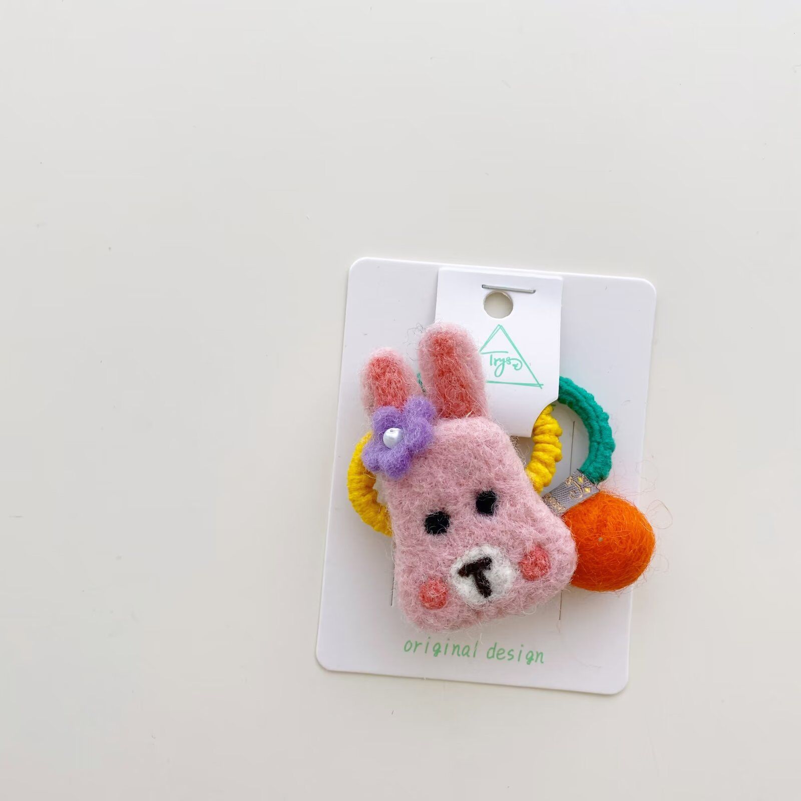 Cute Animal Wool Felt Hair Tie 2 Pieces display picture 6