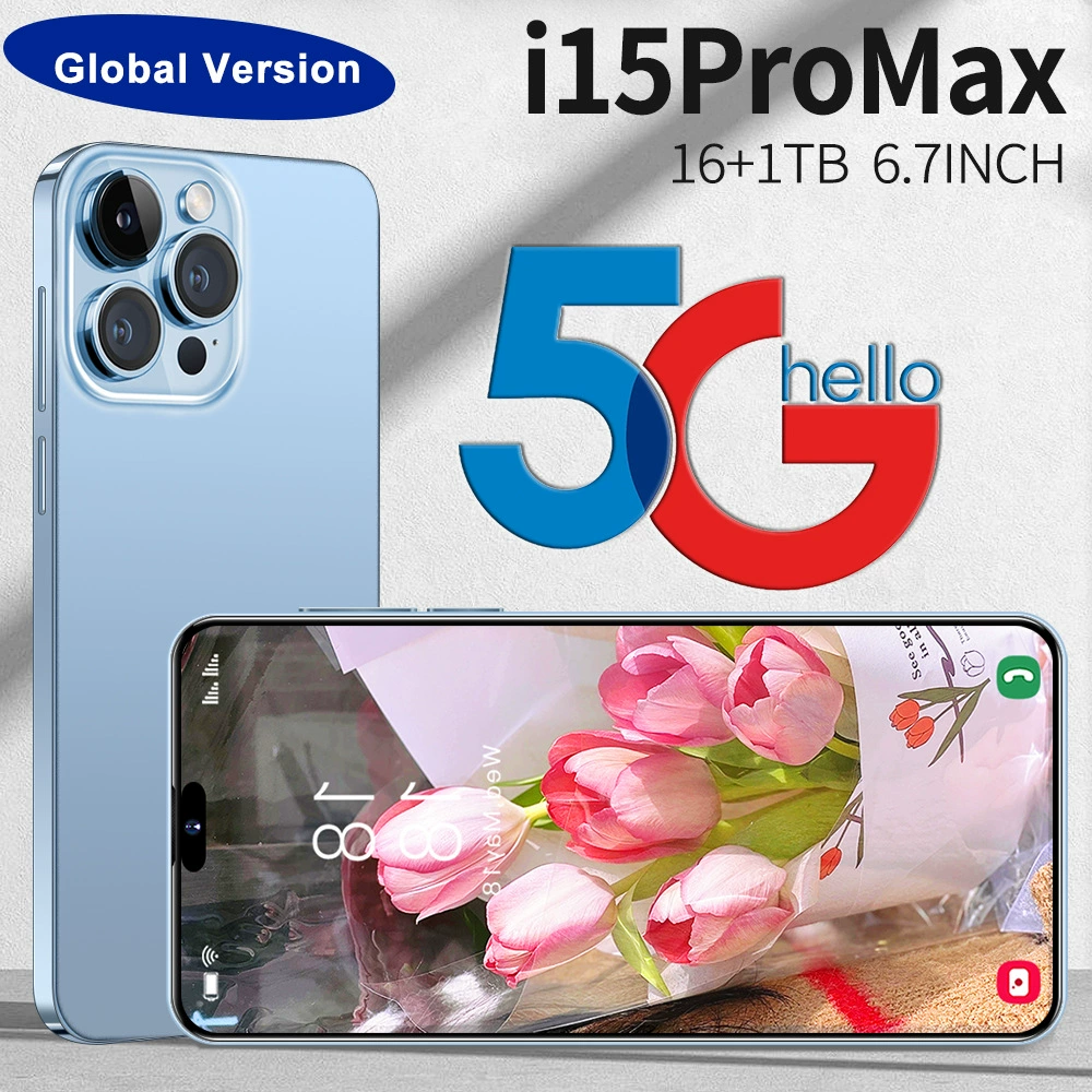 Умные часы, мобильный телефон, intel core i15, 15promax, (跨境贸易), Android, 16Г, 6.7 дюйма, оптовая