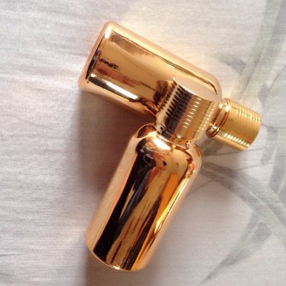 高档印尼小金瓶 30ml胶囊玻璃小金瓶 高档精油瓶 精油分装瓶 空瓶