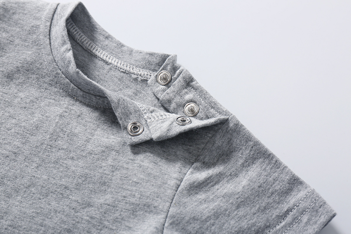 Cotton Short Sleeve Black