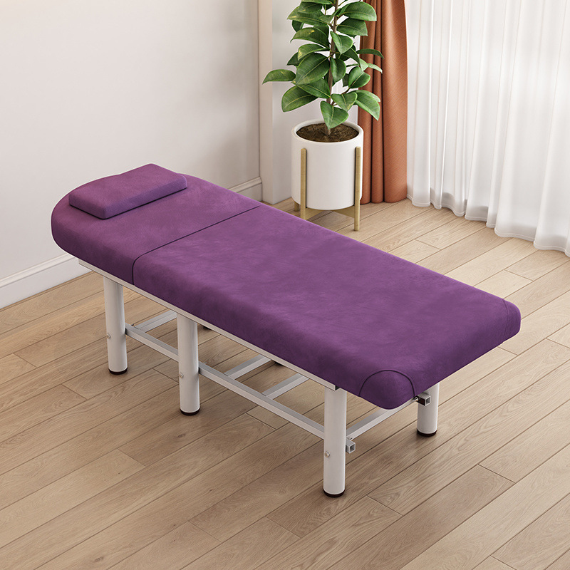 Fábrica directa cama de belleza salón de belleza camas de masaje térmico camas de moxibustión caseras camas de pestañas camas bordadas camas de masaje image 7