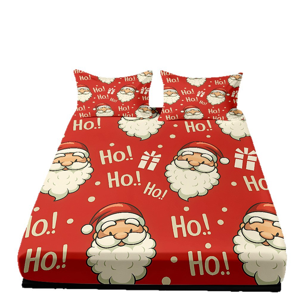 TEMU / JIT transfronterizo para Navidad flexible impresión digital 3D cama de cama de cama de cama de cama fabricantes de ropa de cama