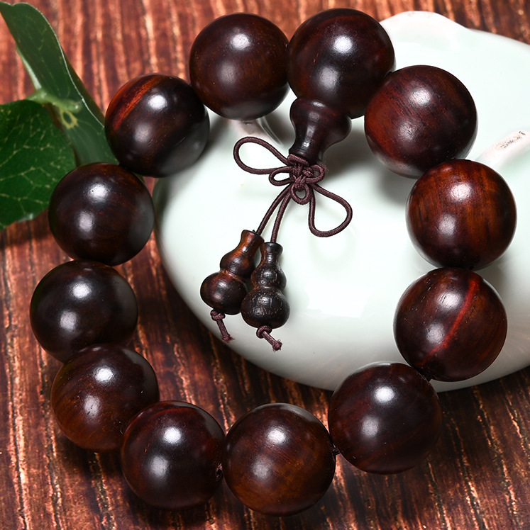 Lao Red Rosewood bracelet 2.0 primary color Rosewood Buddha beads men and women accessories bracelet wholesale Lao Red Rosewood bracelet 2.0 primary color Rosewood Buddha beads men and women accessories bracelet wholesale