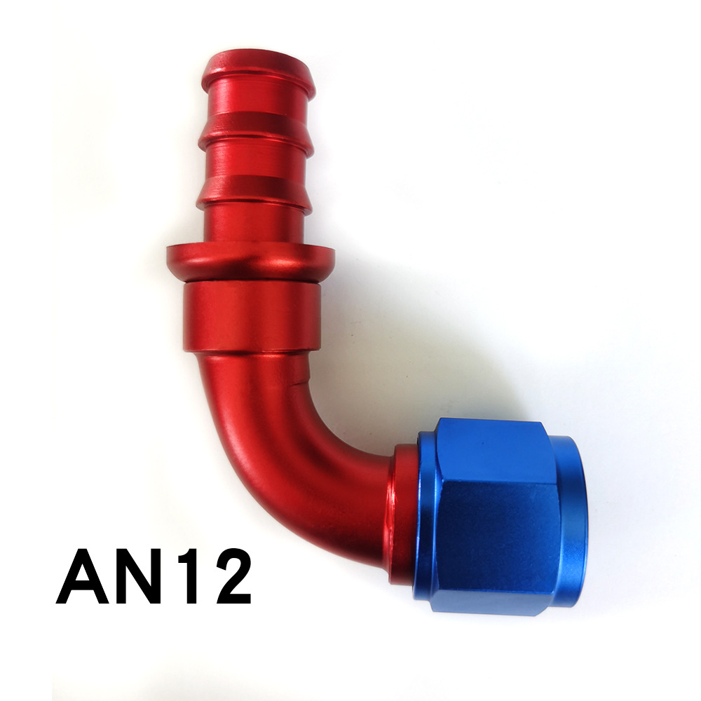 Oil Cooler Fitting | Qìchē Digər kuzov və aksesuarlar - an12-90-red-blue