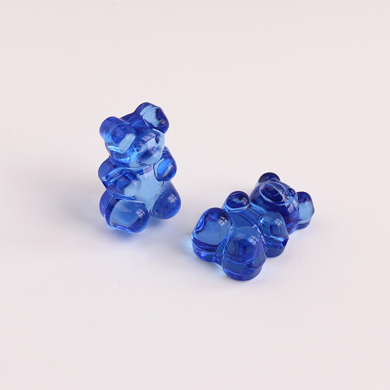 2g Weight Beads Jewelry Making Type DIY Ornament Accessories Classification 1 Piece Quantity Acrylic Material little bear Pattern All Seasons Season Classic Style Style 1 Piece Acrylic Little Bear Beads DIY Ornament Accessories 6