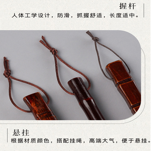 Manufacturer wholesale back scratcher long handle back scratching rake wooden do not ask for massage and tickle old man enjoys tickle scratching