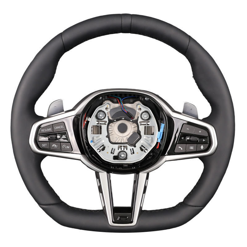 Factory Direct Sales Suitable for Bmw g Chassis G20/G28/G30 Leather Steering Wheel with Multi-Function Buttons